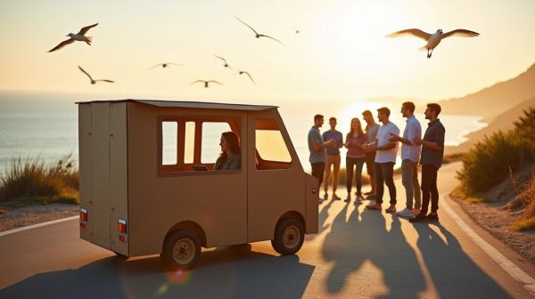 Top 5 raisons d'explorer le team building en voiture en carton
